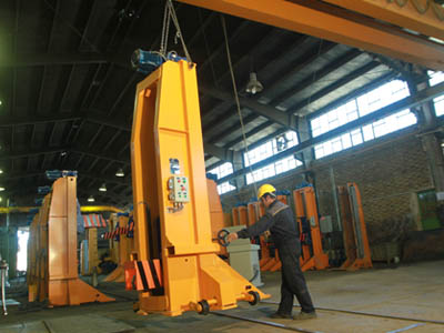 Carrying by Overhead Crane